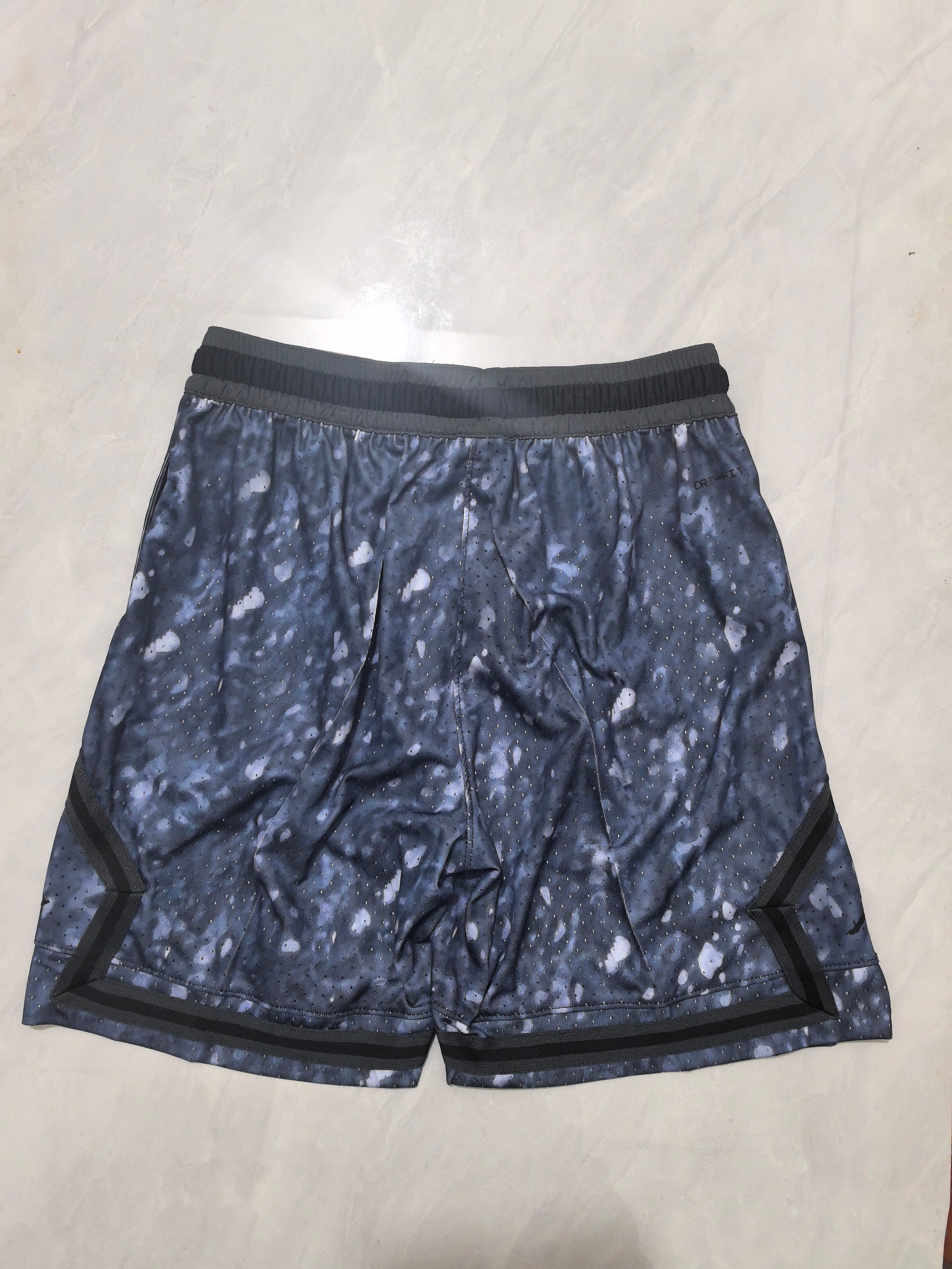 Jordan B-34 polka dot grey basketball shorts