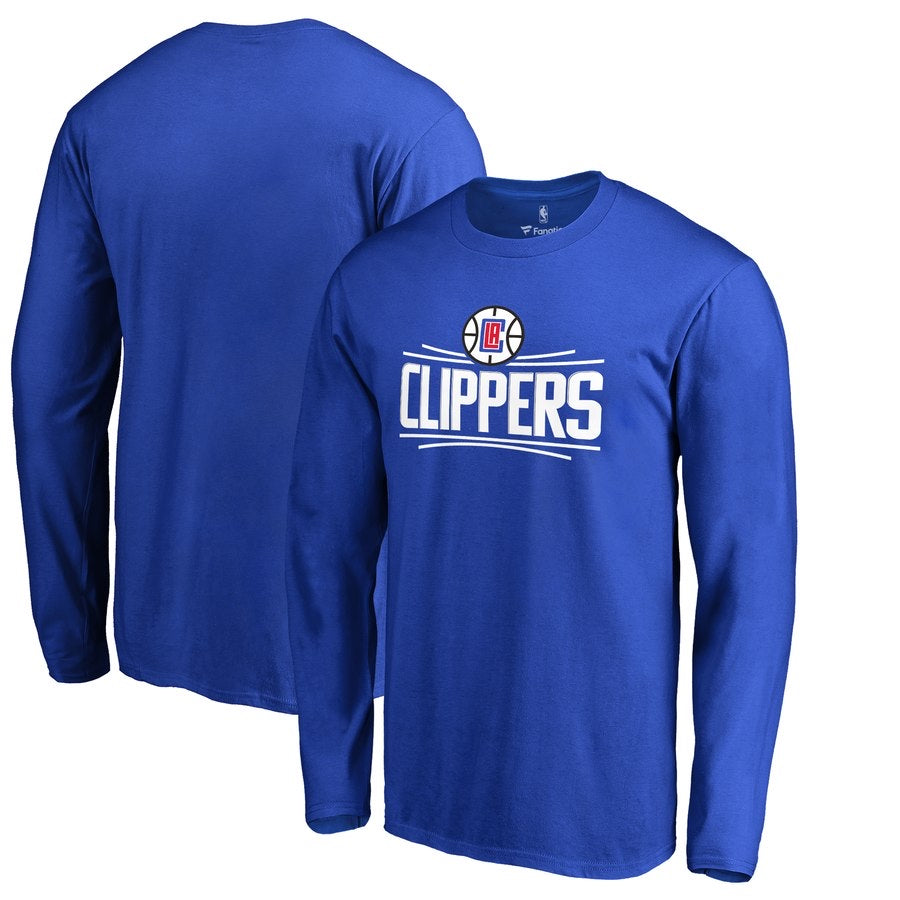 Chemise longue bleue LA Clippers