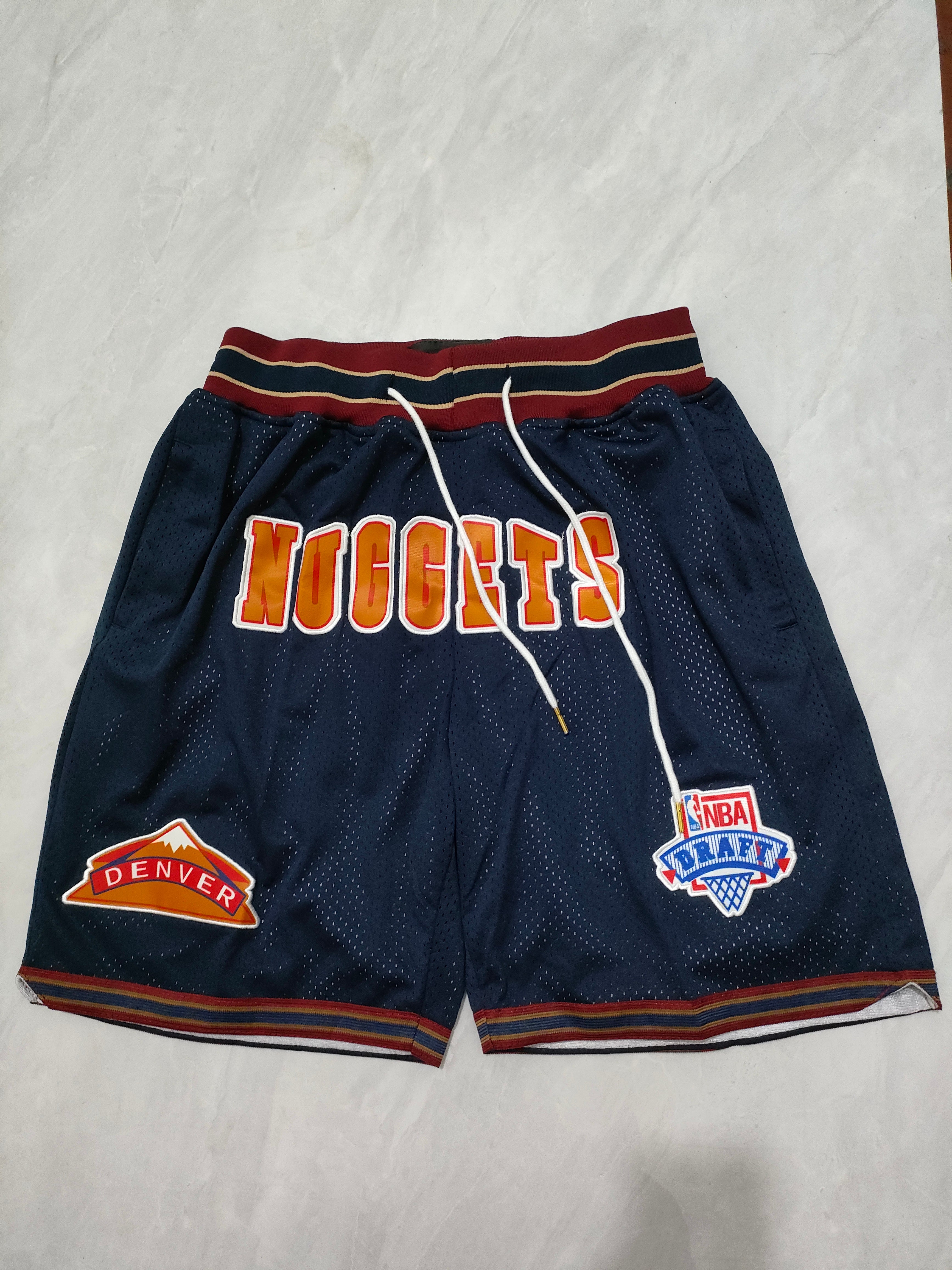 Baseball Nuggets Black Pocket shorts