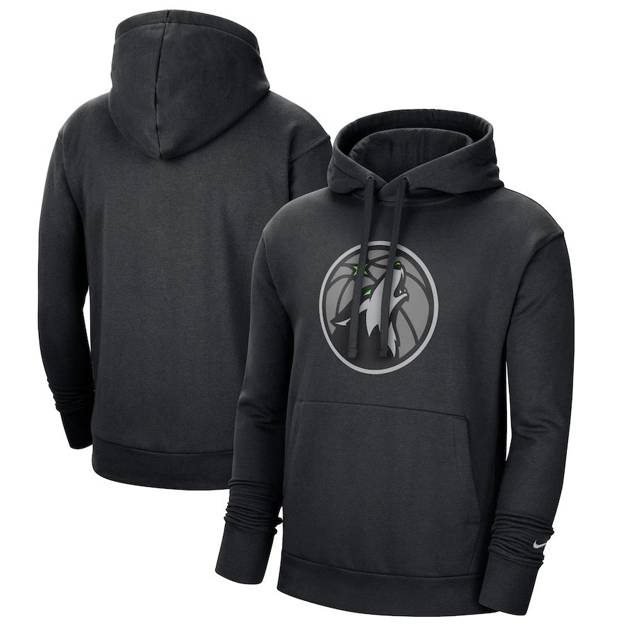 Minnesota timberwolves black hoodie