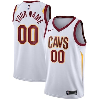 Maillot blanc des cavaliers de Cleveland