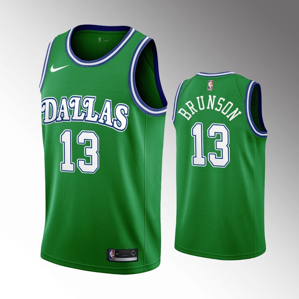 Maillot Dallas 13 brunson vert