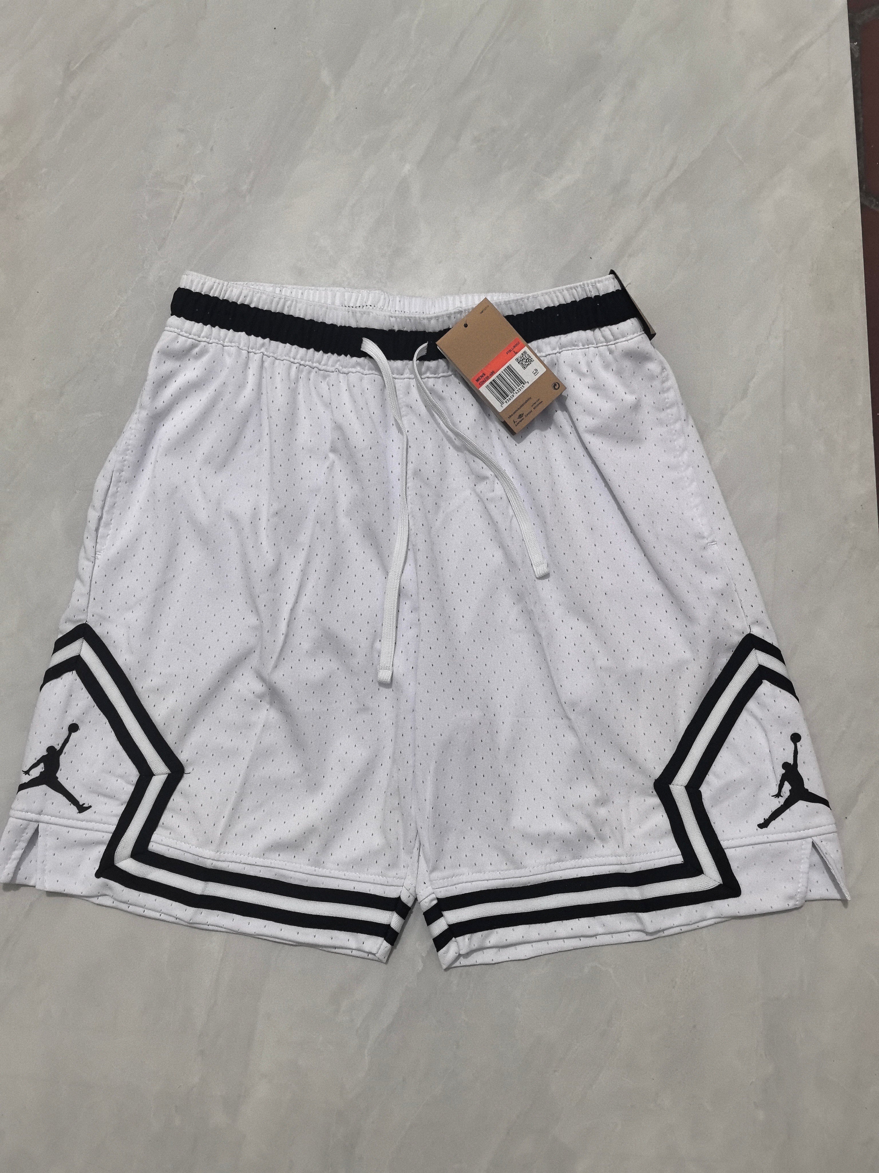 Jordan A-1 white basketball shorts
