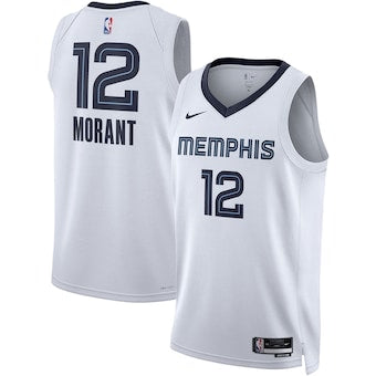 Memphis grizzlies white jersey