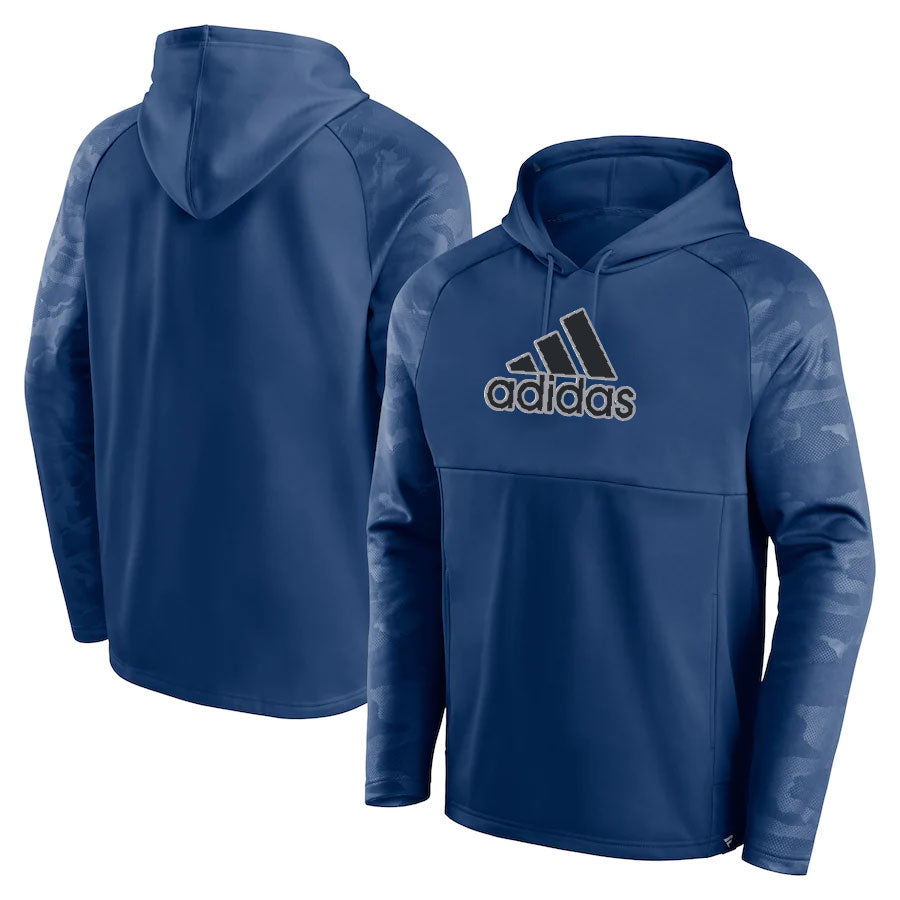 Sweat à capuche Adidas bleu marine
