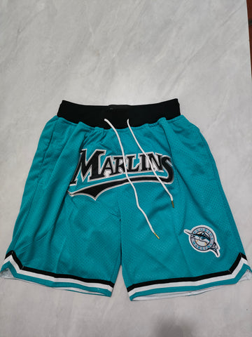 Baseball Dolphin Light Green Pocket shorts