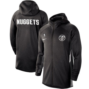 Veste longue noire des Denver Nuggets