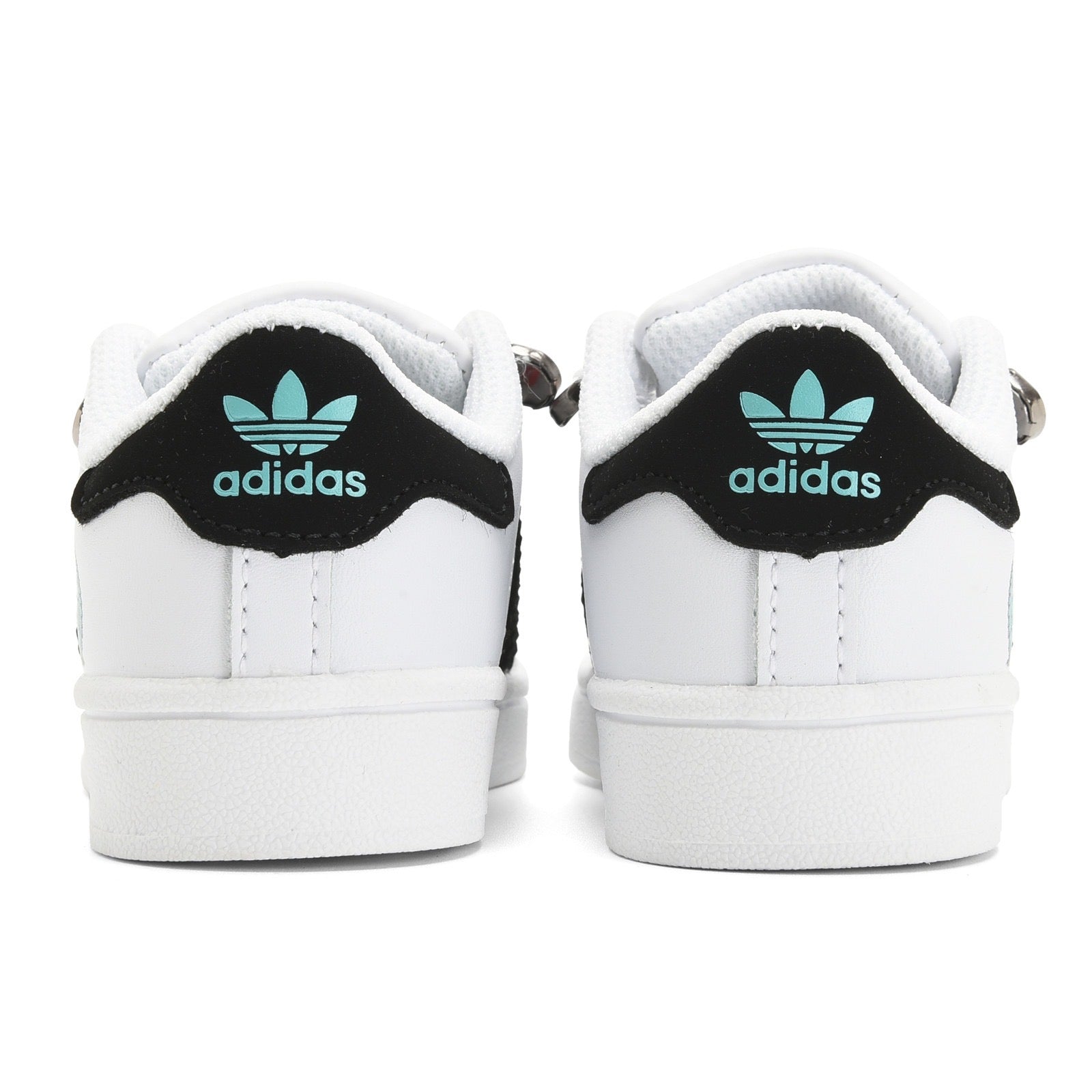 Adidas superstar white/black shoes