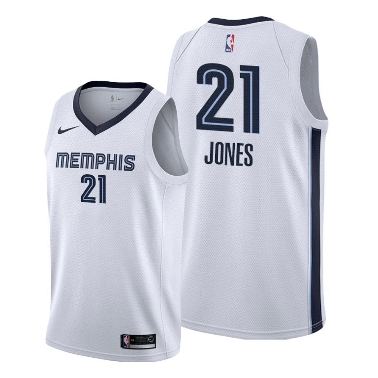 Memphis white 21 jones  jersey