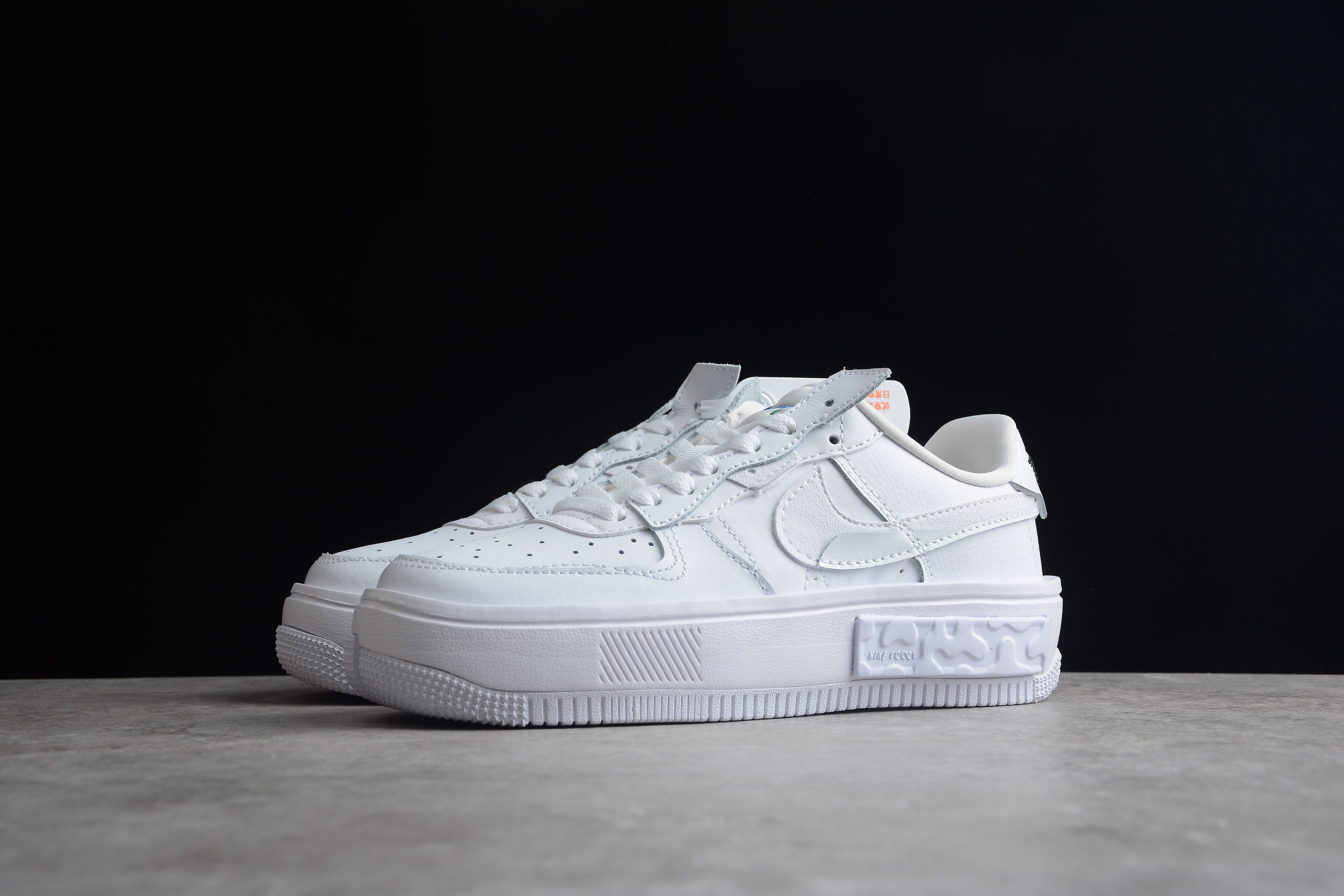 Nike airforce A1 chaussures blanches complètes