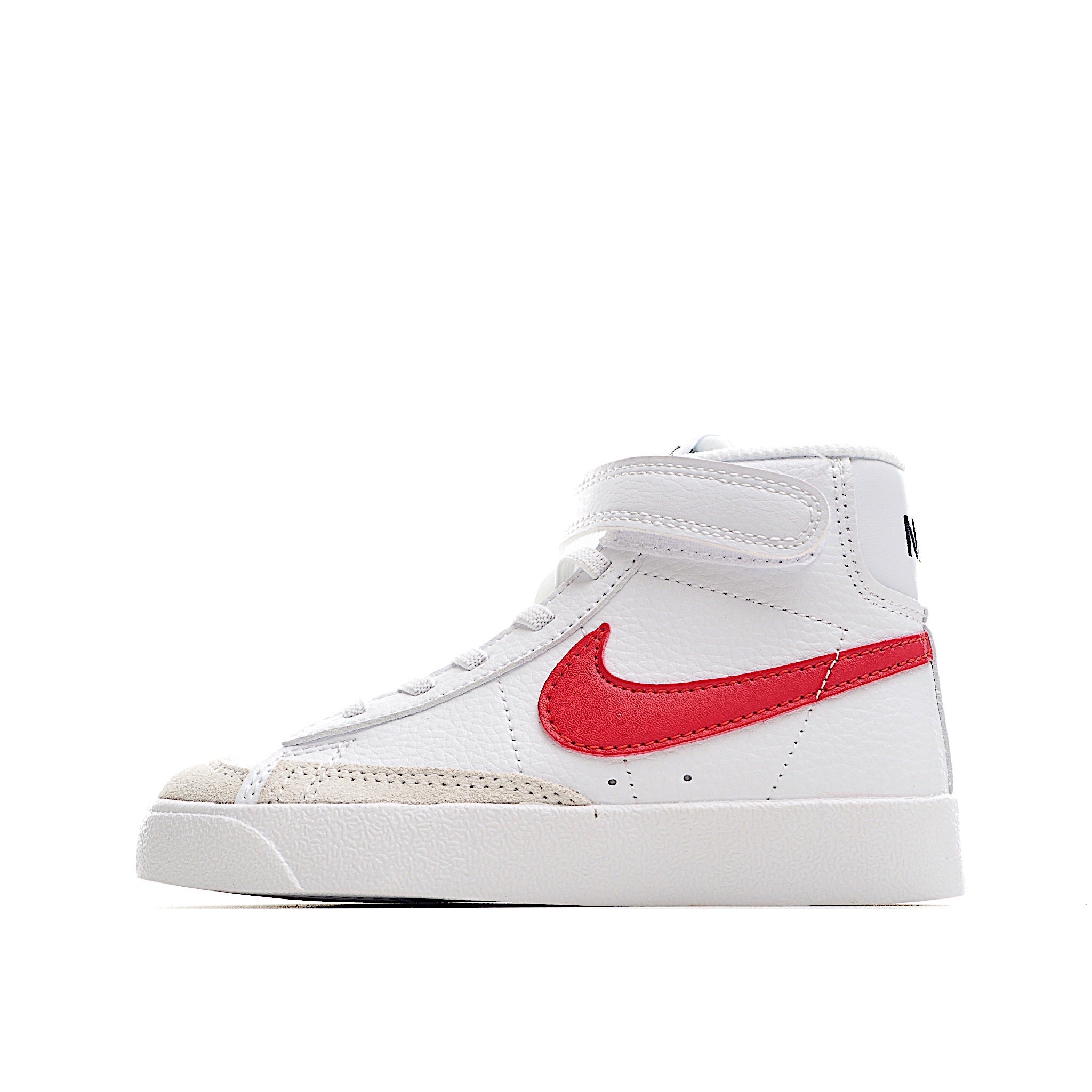 Nike high blazer blue and red shoes