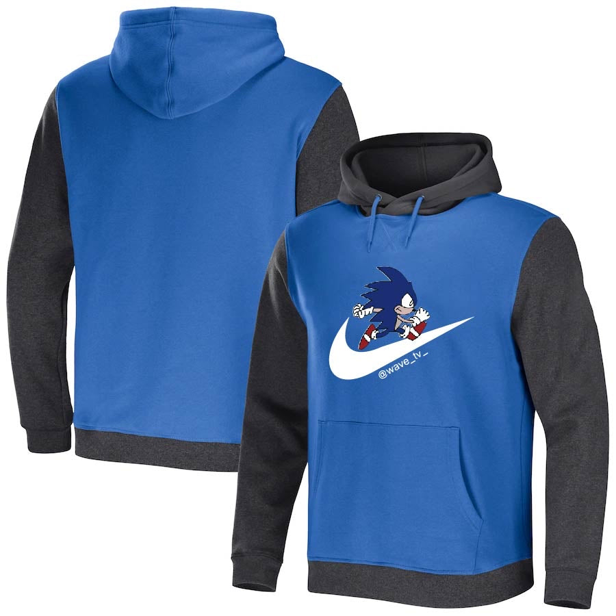 Nike black-blue sonic hoodie