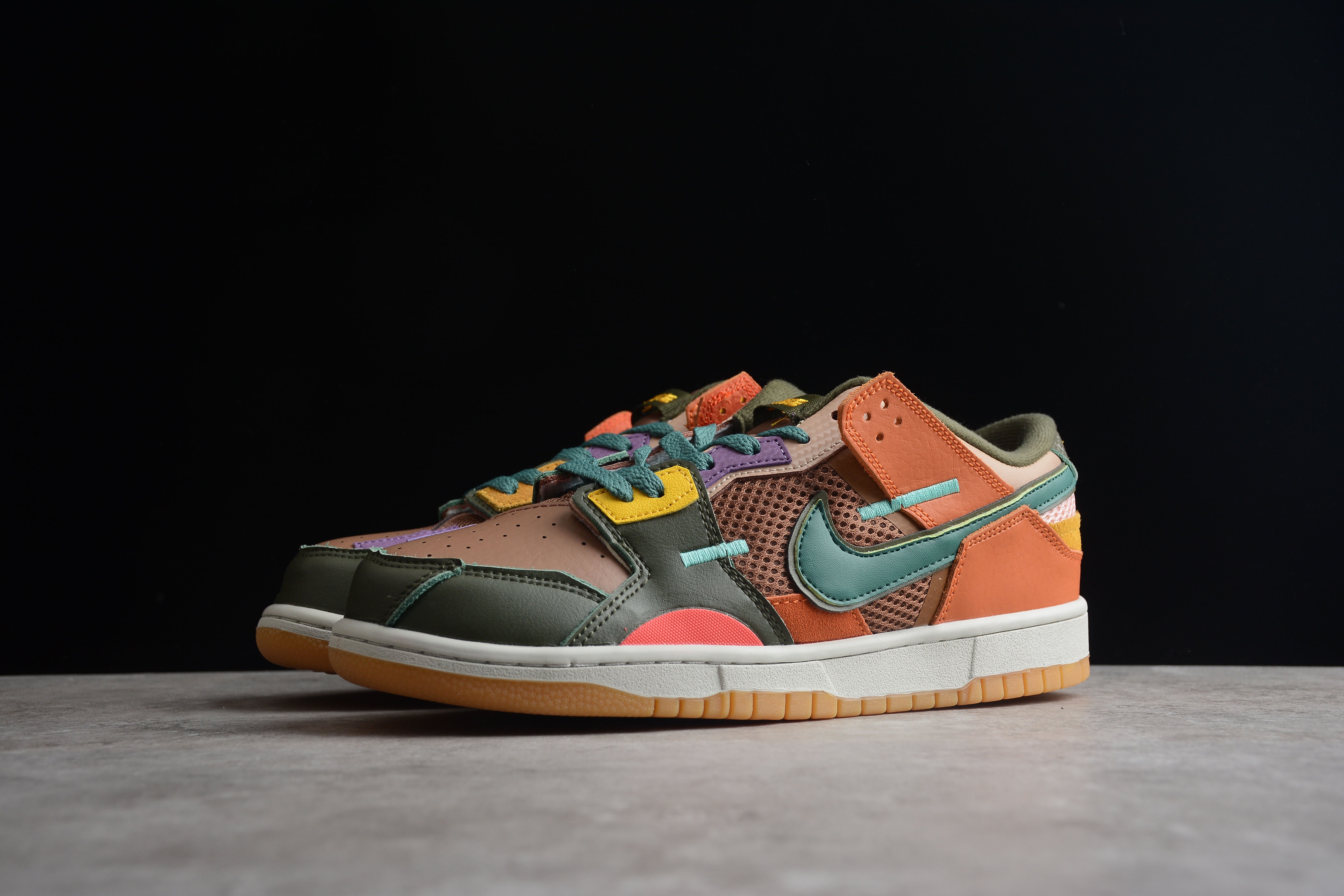 Nike SB Low Dunk Ashrow Chaussures Marron