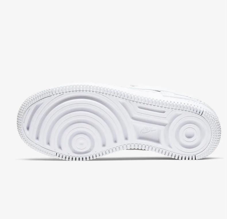 Nike airforce A1 double chaussures blanches complètes