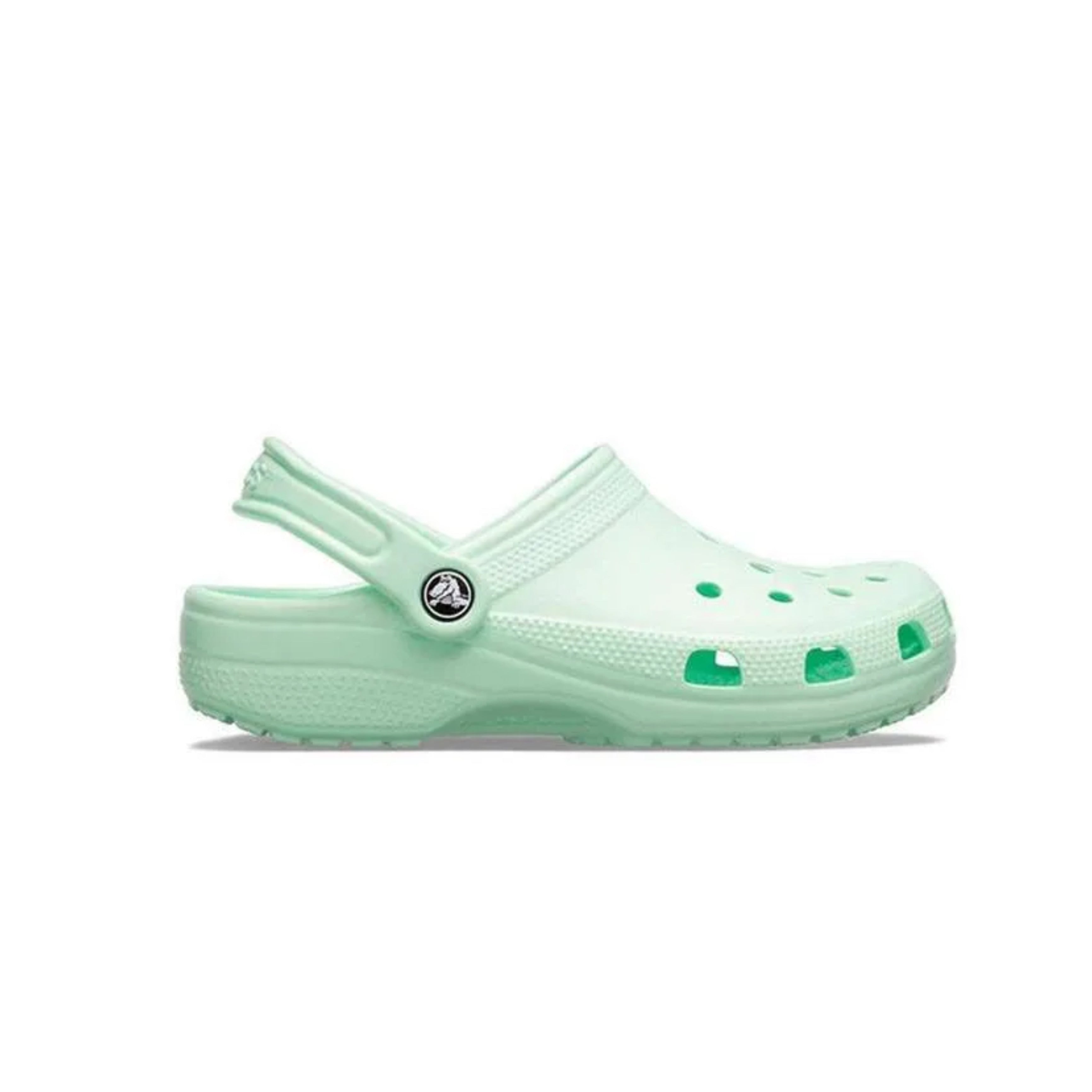 Crocs mint green
