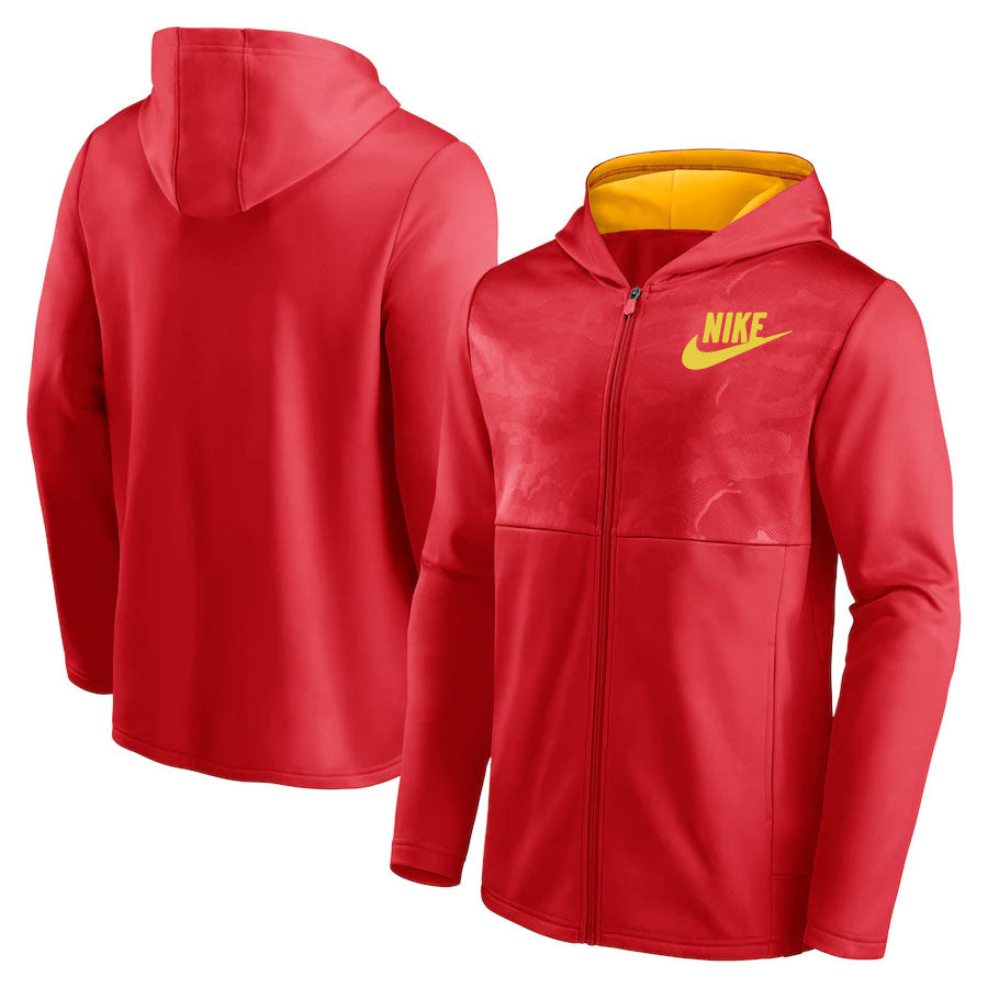 Nike red-yellow jacket