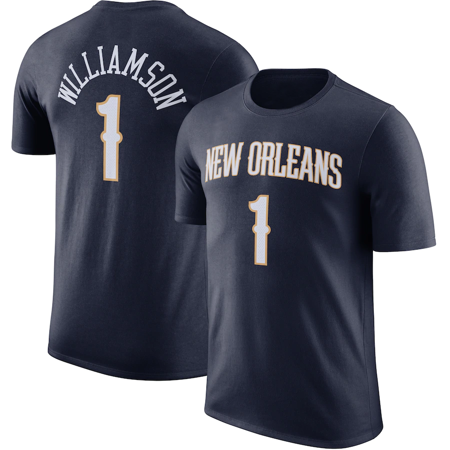 Nike Men's New Orleans Pelicans Zion Williamson #1 T-Shirt