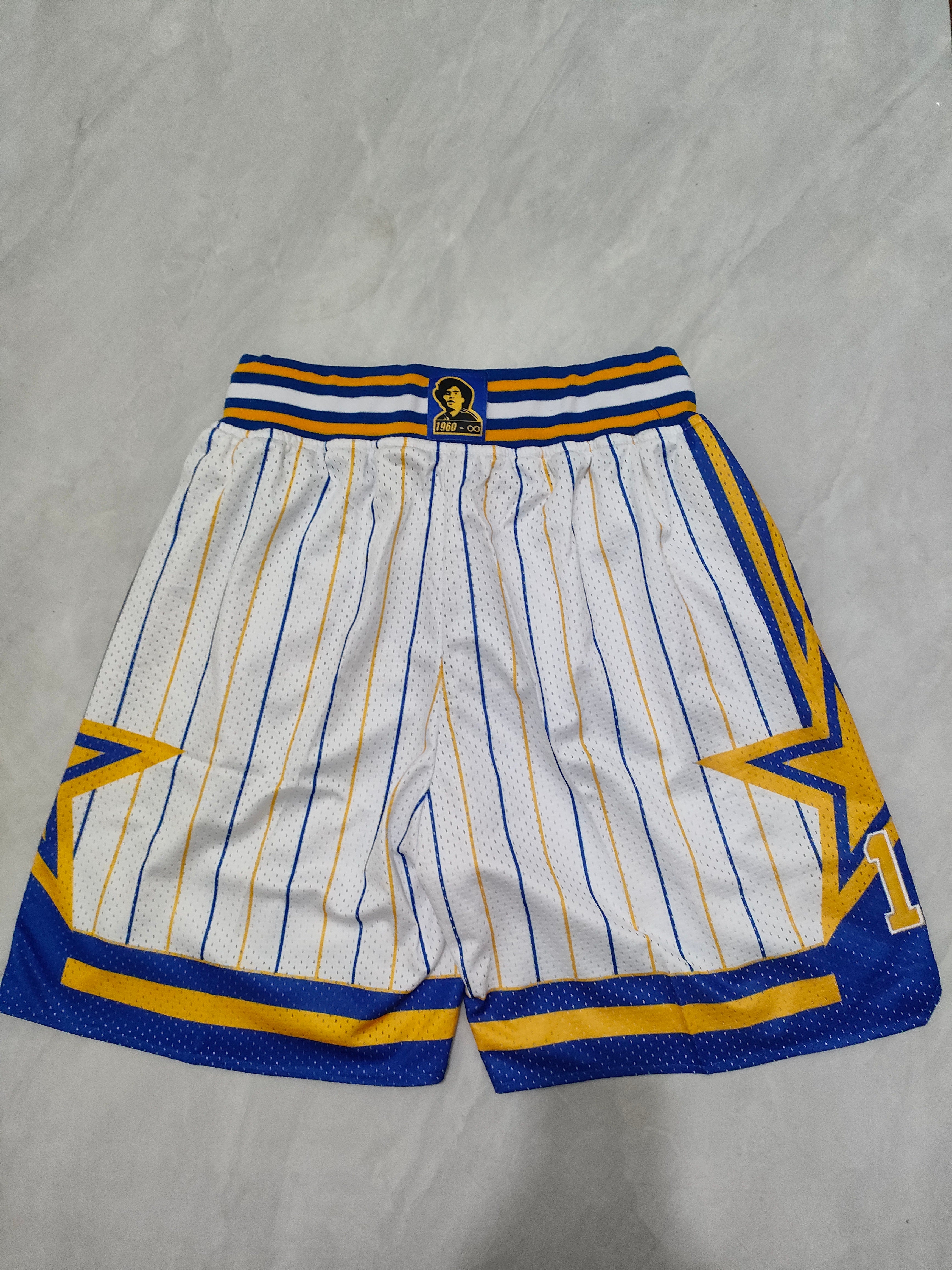 BOCAJRS Pacers White Pocket Shorts