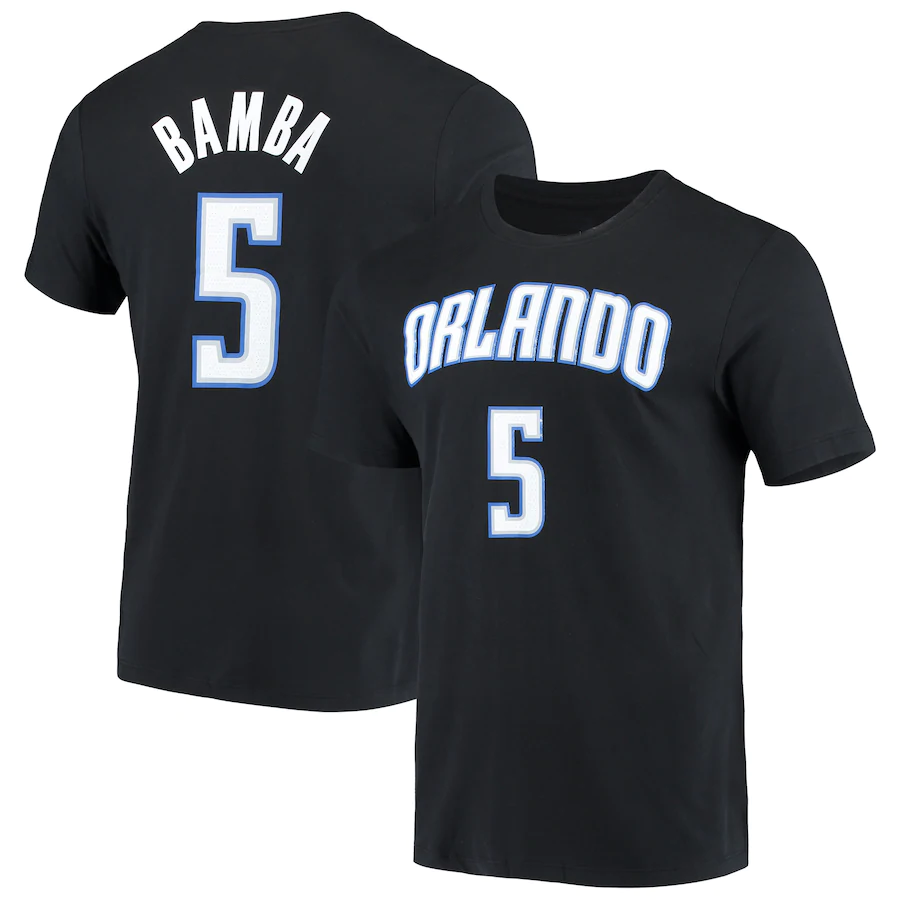 Orlando Magic Aaron Gordon Nike NBA T-shirt de joueur de déclaration pour hommes #5