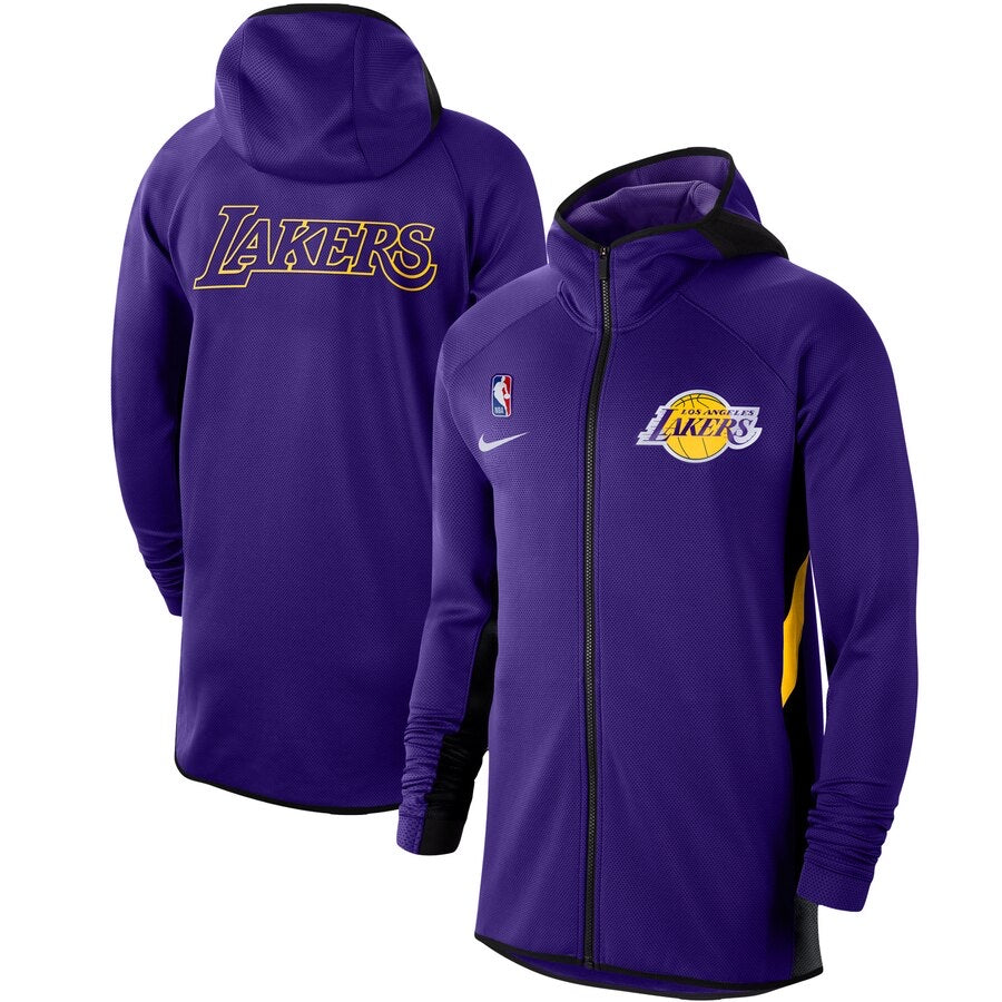 Lakers purple long cut jacket