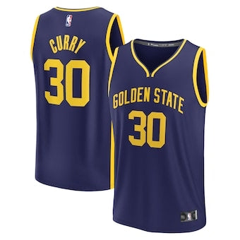 Maillot bleu marine des Golden State Warriors