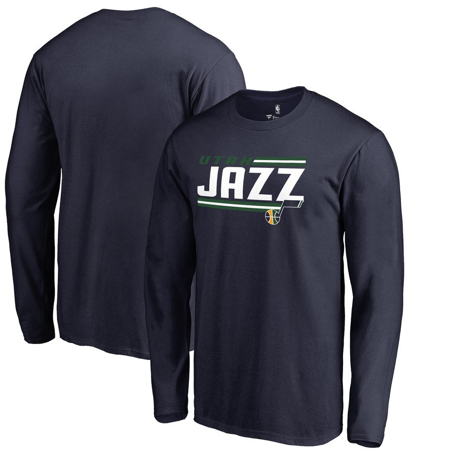 Jazz utah dark blue long shirt