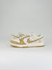 Nike SB Dunk low beige and white