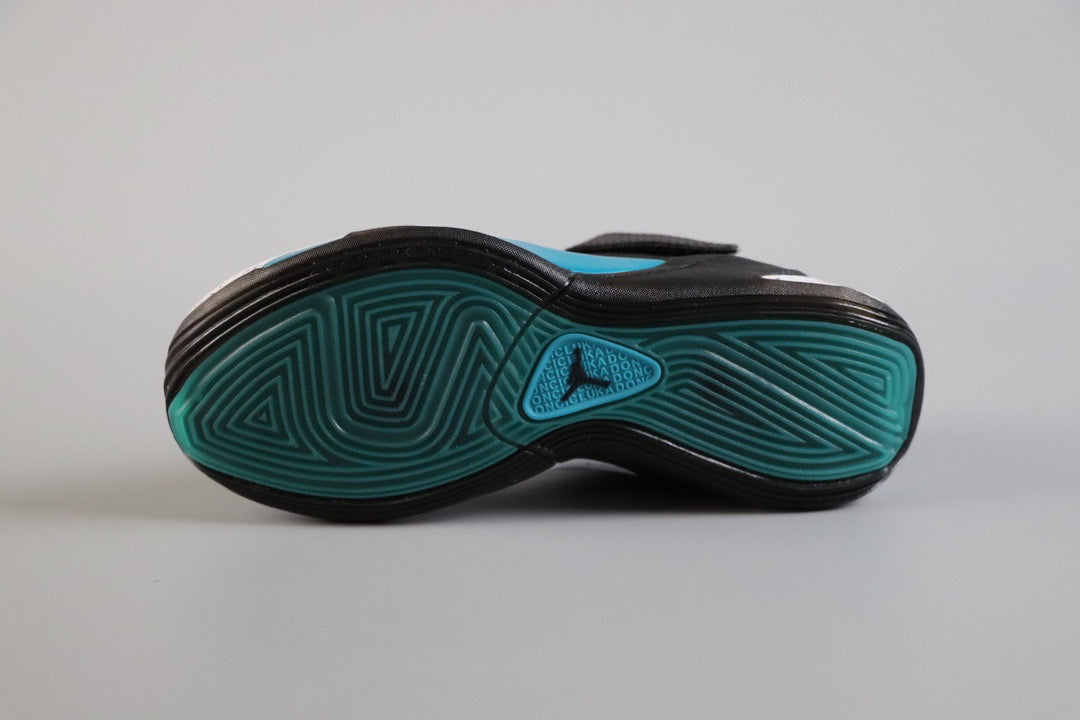 Nike air jordan retro black blue shoes