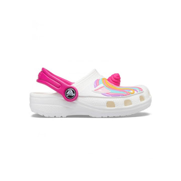 Crocs licorne blanche pour enfants