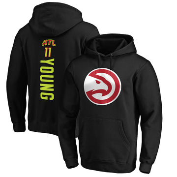 Atlanta hawks black 11 young hoodie