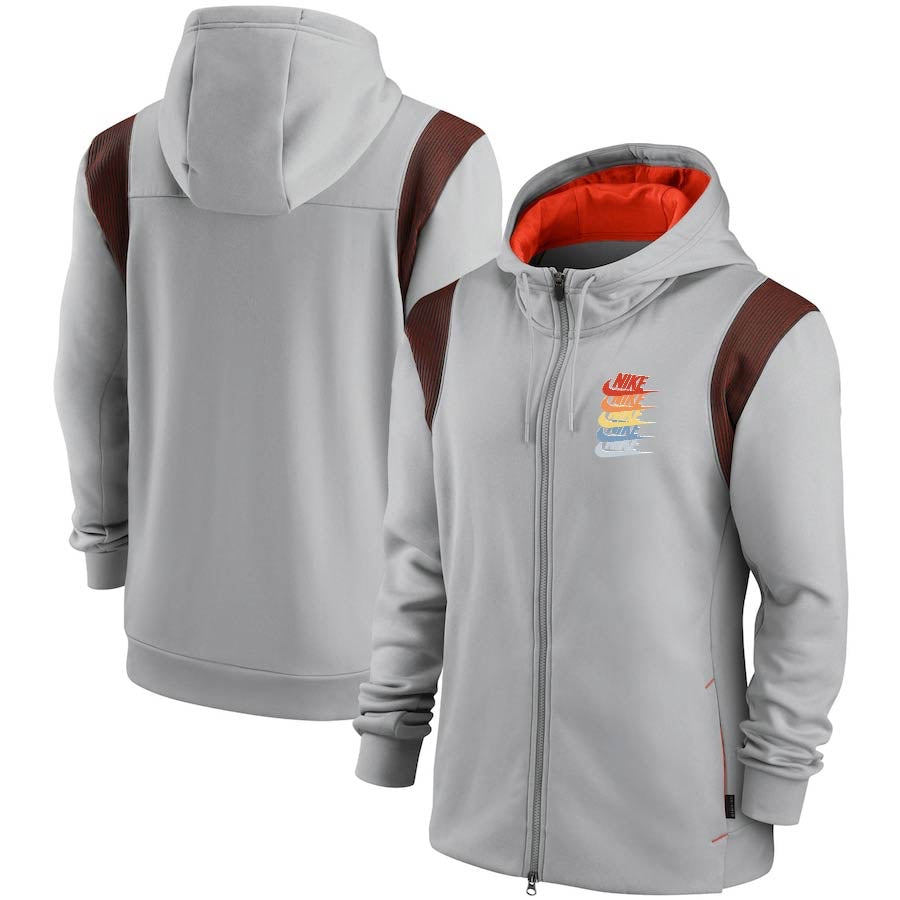 Nike navy grey/red jacket