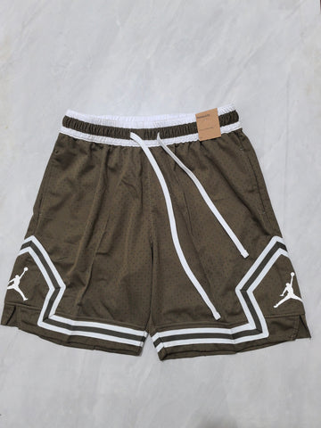 Jordan A-34 Army Green Basketball Shorts