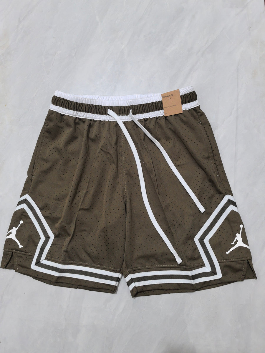 Jordan A-34 Army Green Basketball Shorts