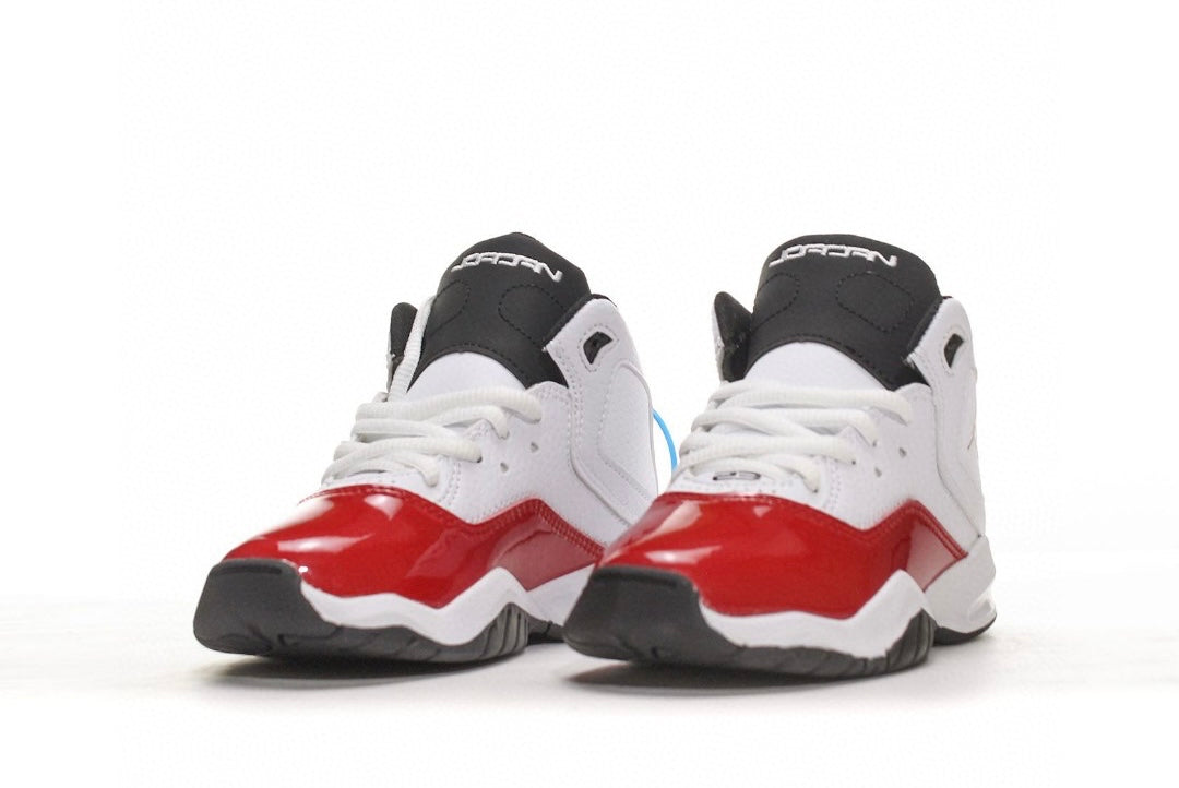 Nike air jordan retro 9Td chaussures rouges et blanches