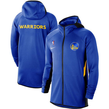 Veste longue coupe Golden State Warrior bleue