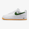 Nike airforce A1 white and green  shoes