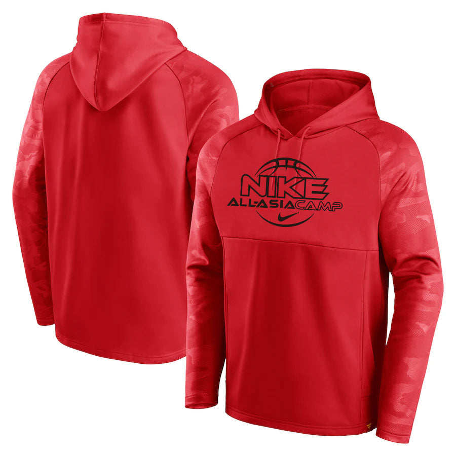 Nike 21 red all asia camp hoodie