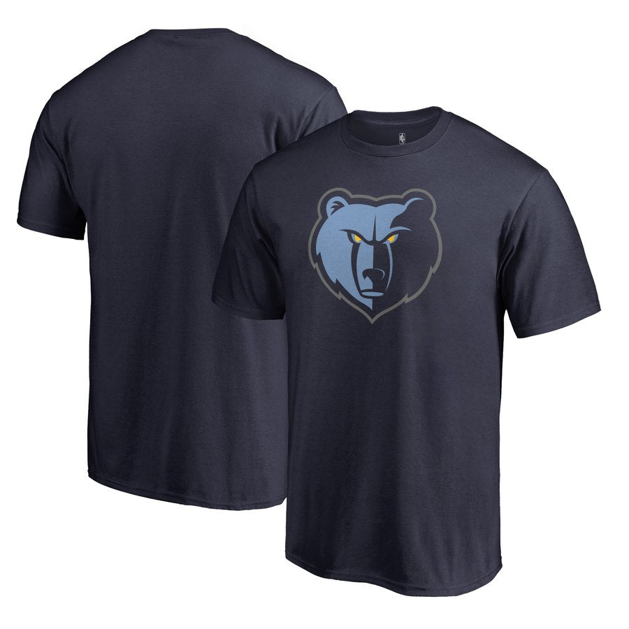 Memphis Grizzlies Nave Primary Logo T Shirt