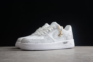 Nike airforce A1 gris LV chaussures