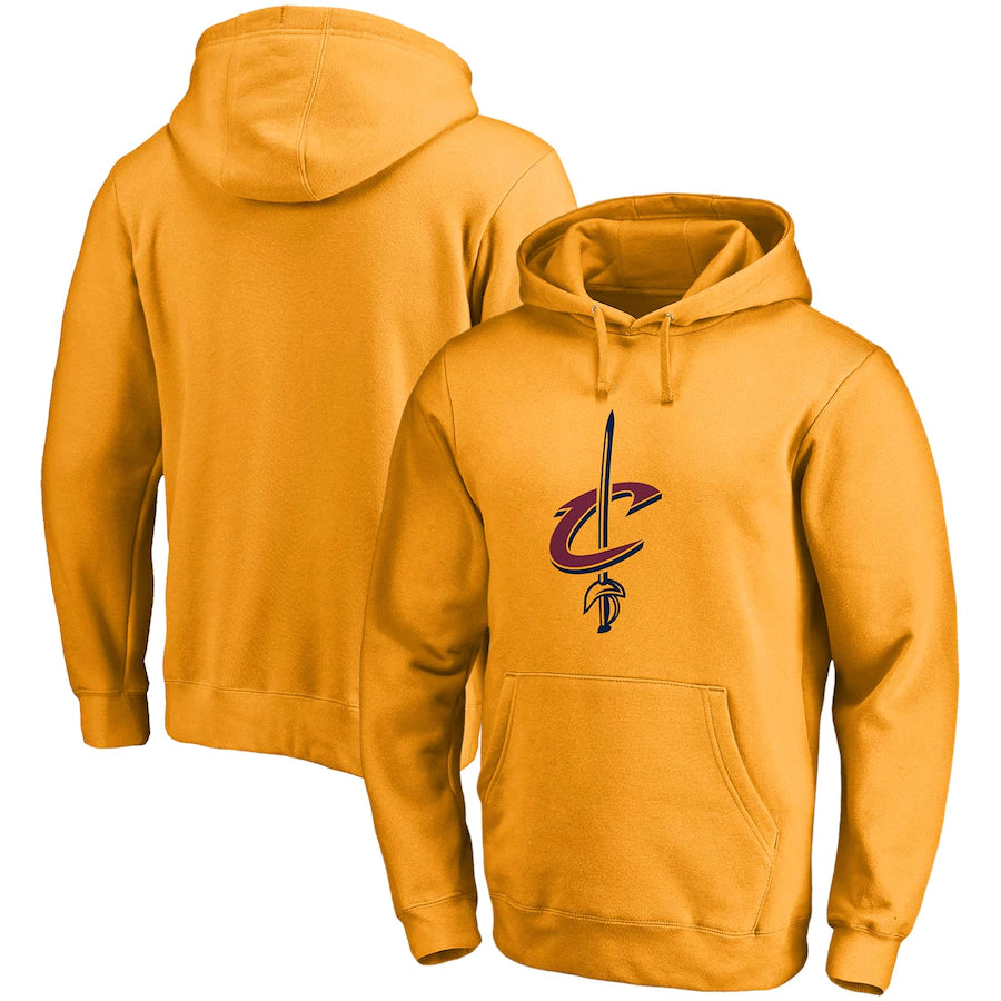 Sweat à capuche jaune C des cavaliers de Cleveland