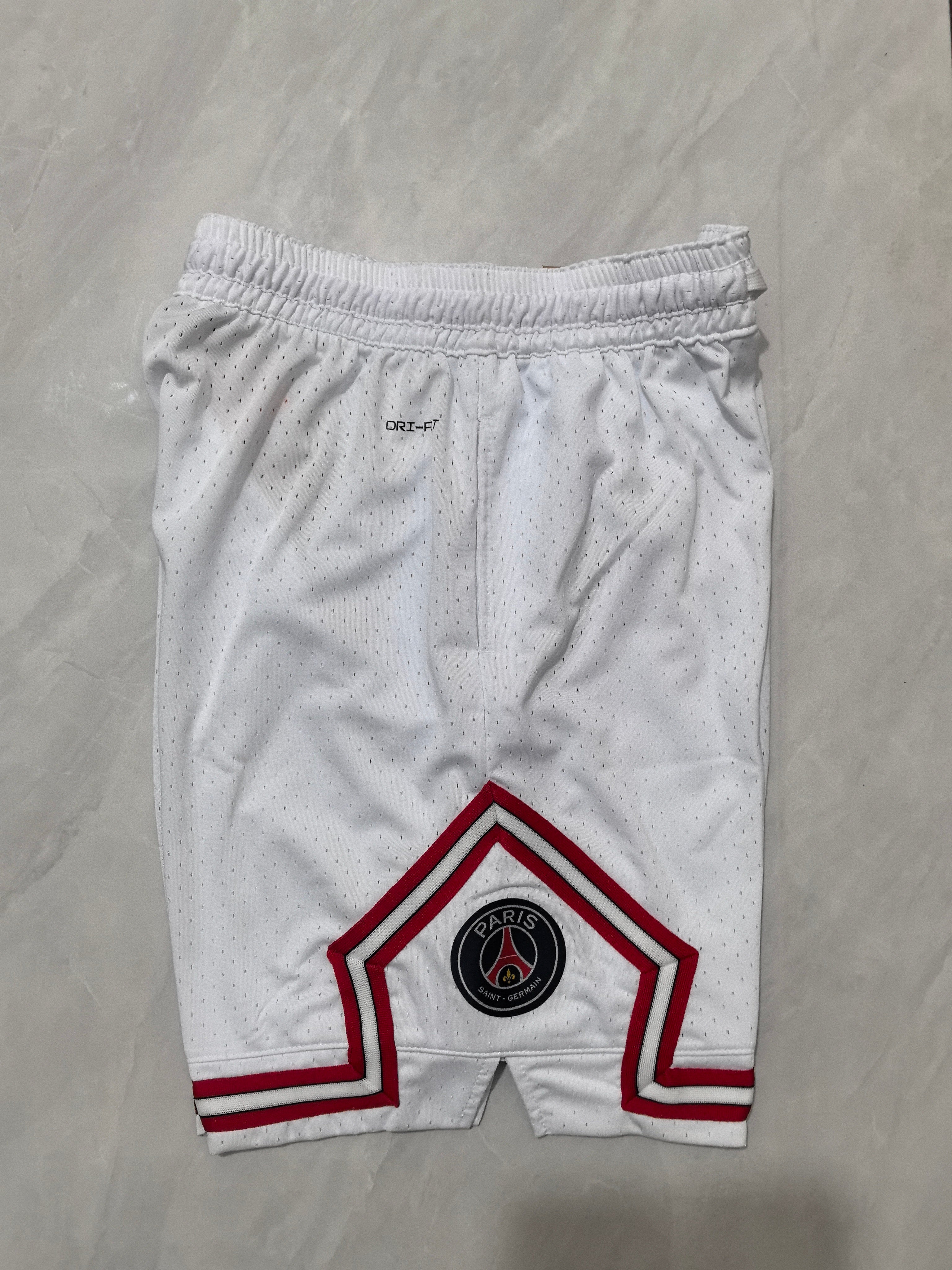 Jordan A-40 White Paris Shorts
