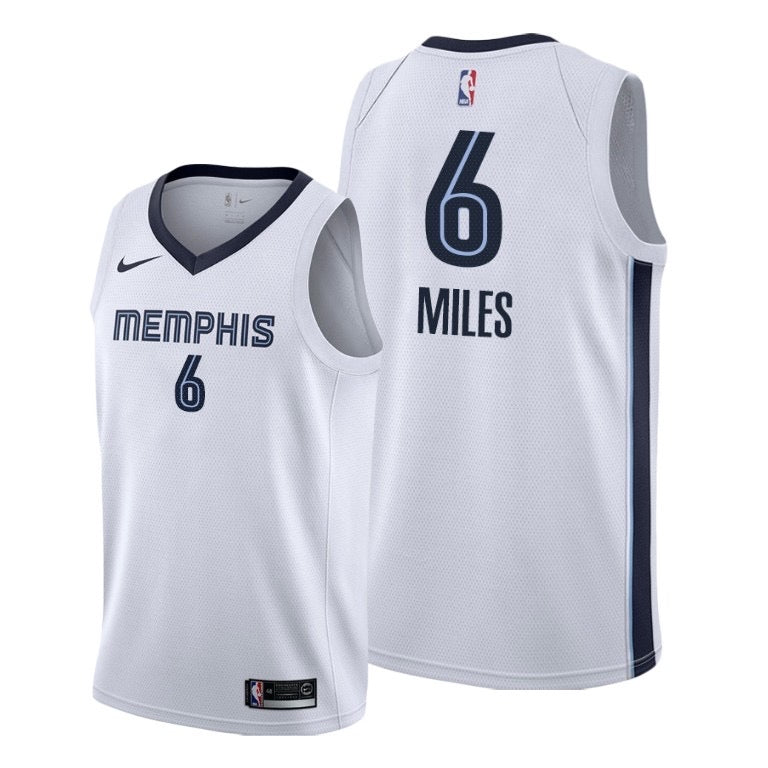 Maillot Memphis blanc 6 miles