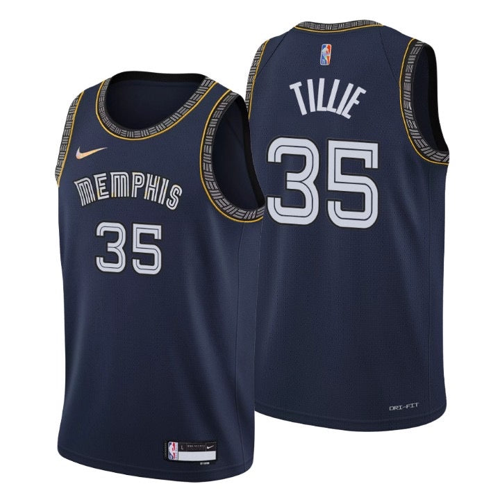 Memphis dark blue 35 tillie jersey