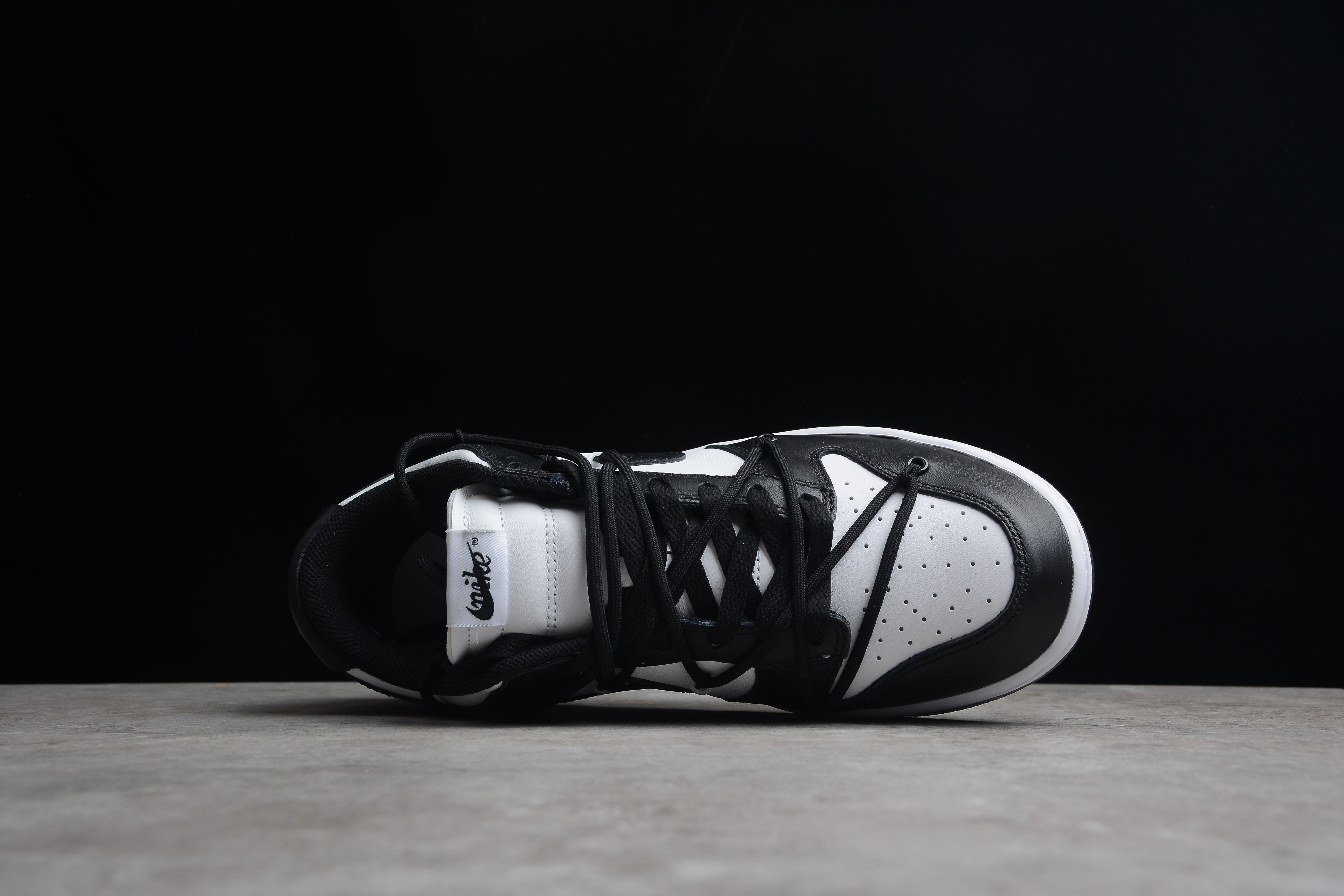 Nike SB dunk low double black shoes