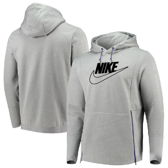 Sweat à capuche Nike 24 noir/gris