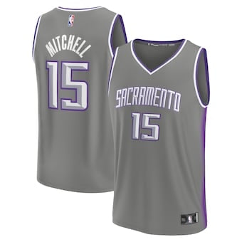 Maillot gris des Kings de Sacramento