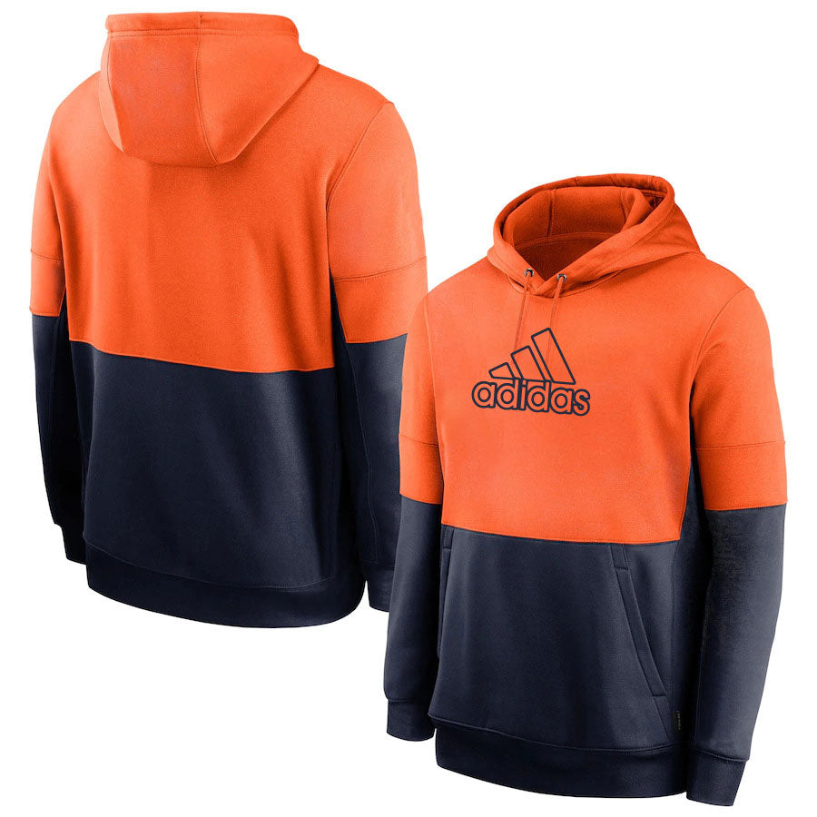 Sweat à capuche Adidas noir-orange