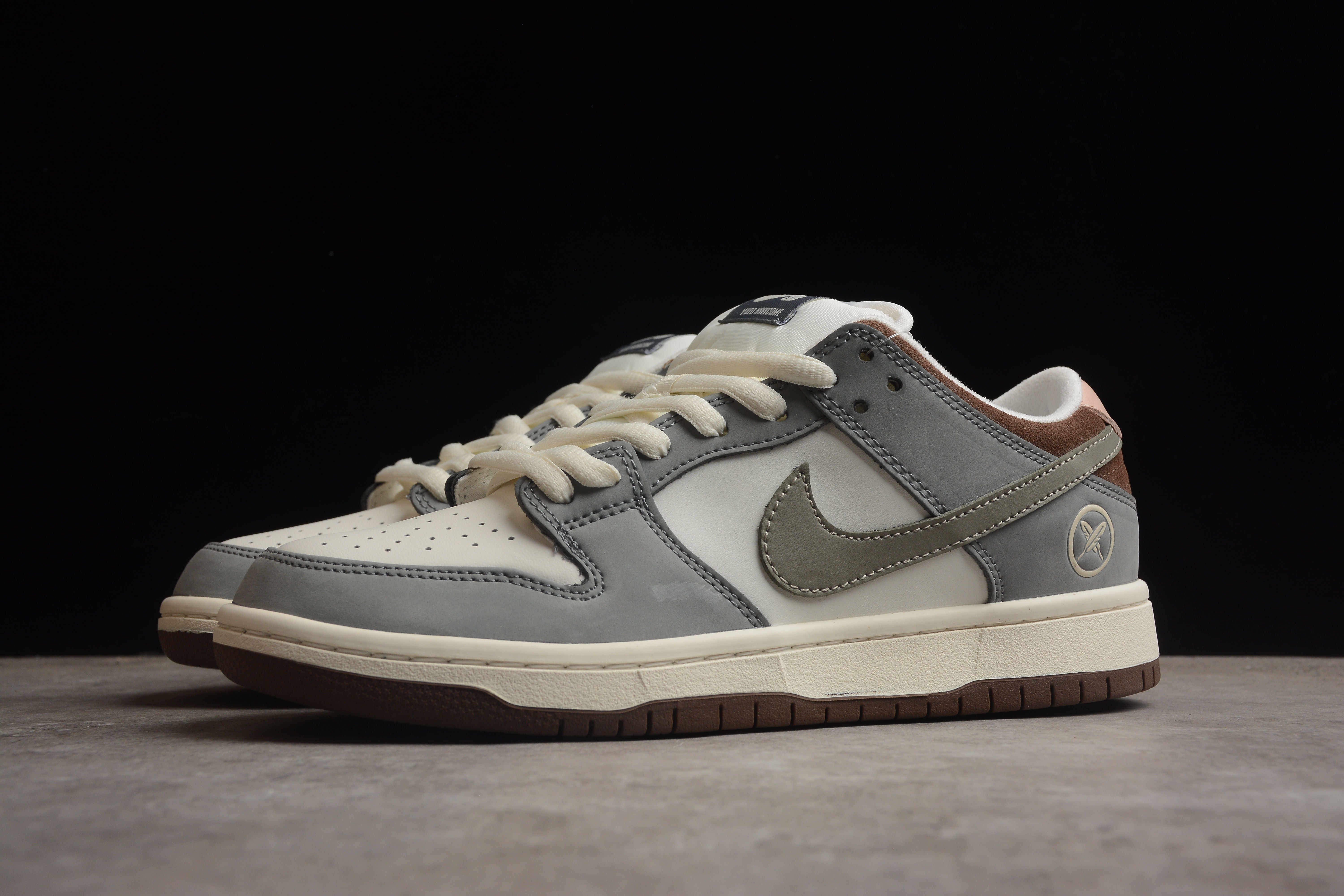 Nike SB dunk low joint grey white shoes