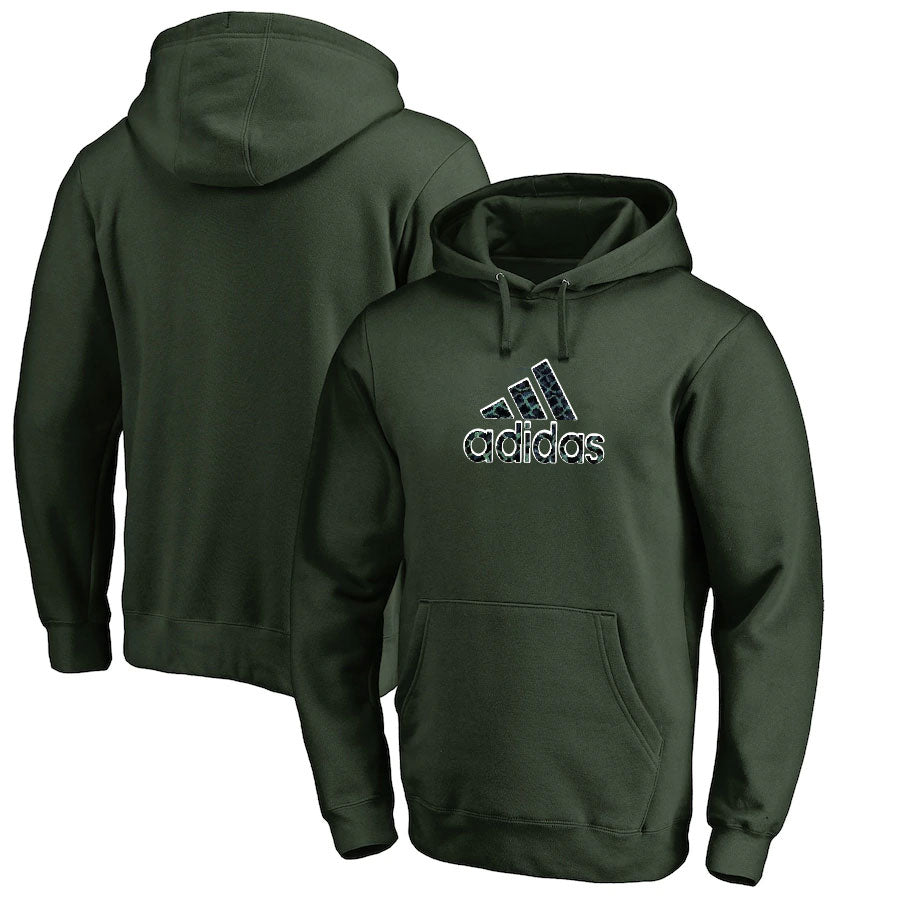 Adidas sweat à capuche vert olive