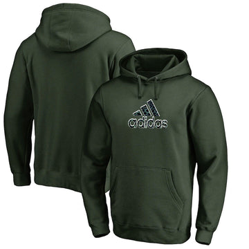 Adidas sweat à capuche vert olive